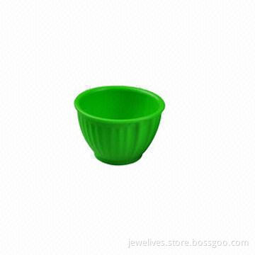 Dishwasher safe silicone bowls